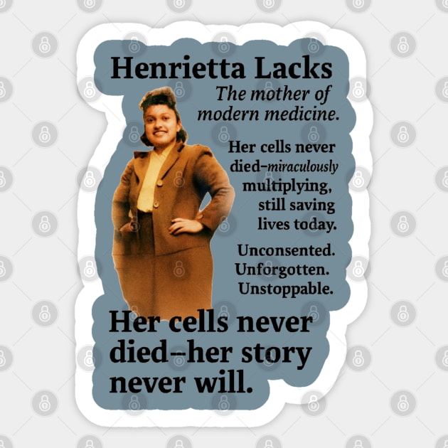 Unconsented. Unforgotten. Unstoppable Sticker by Lamar 's Store